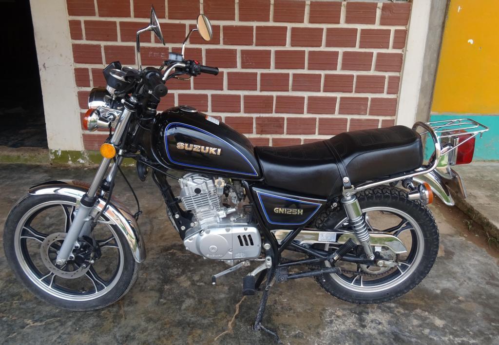 MOTO SUZUKI GN 125H AÑO 2015 COMPRADA EN 2016