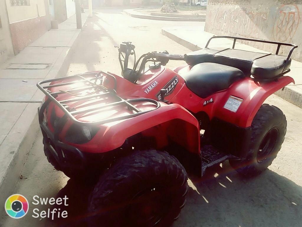 Vendo cuatrimoto yamaha grizzly 350 año 2008 ocasion