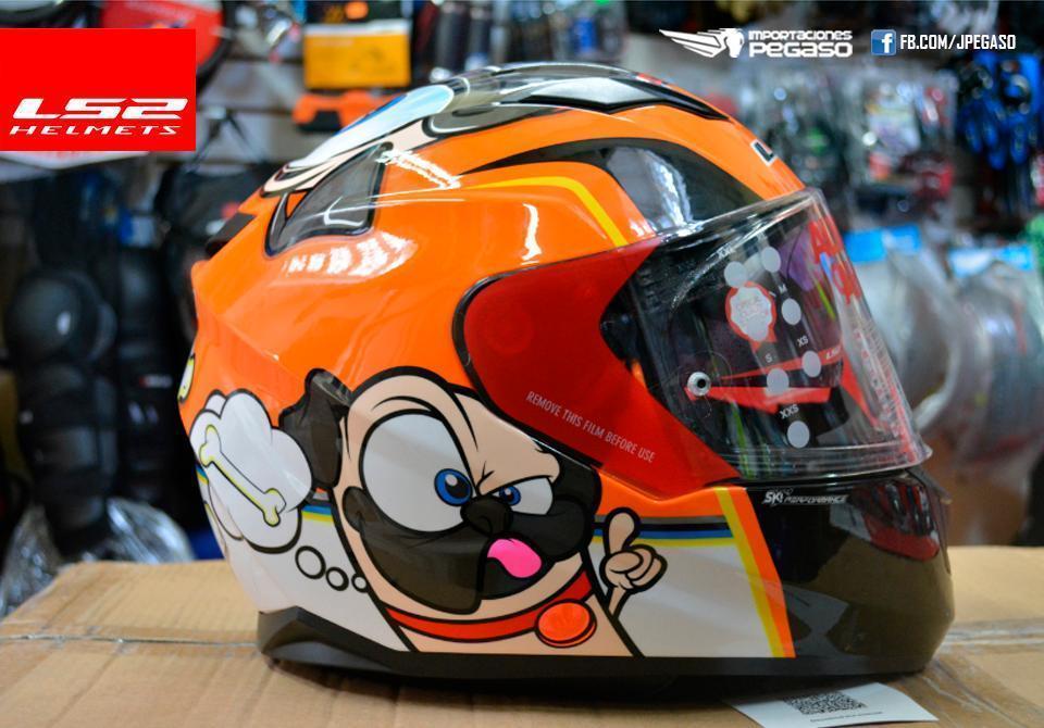 CASCO LS2 DOGGIE DOBLE VISOR GRATIS PINLOCK PEGASO