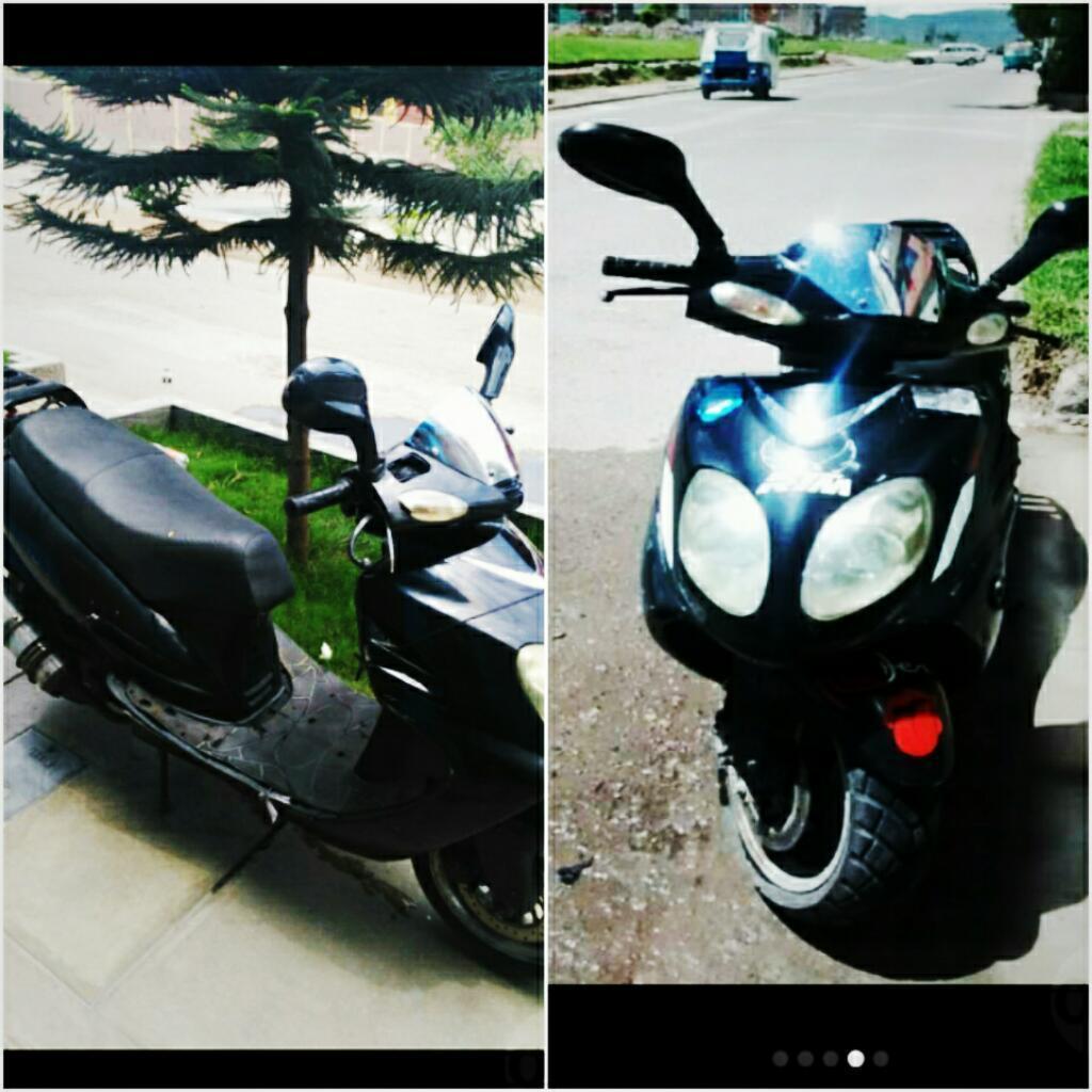 Moto Scooter Rtm 150 T Negro