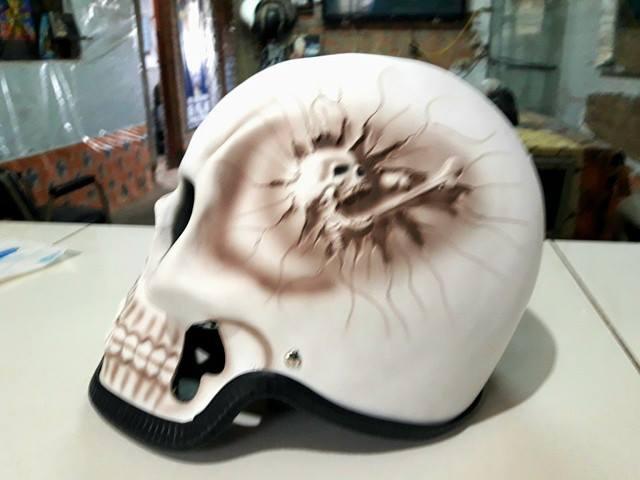 Casco Calavera para Moto