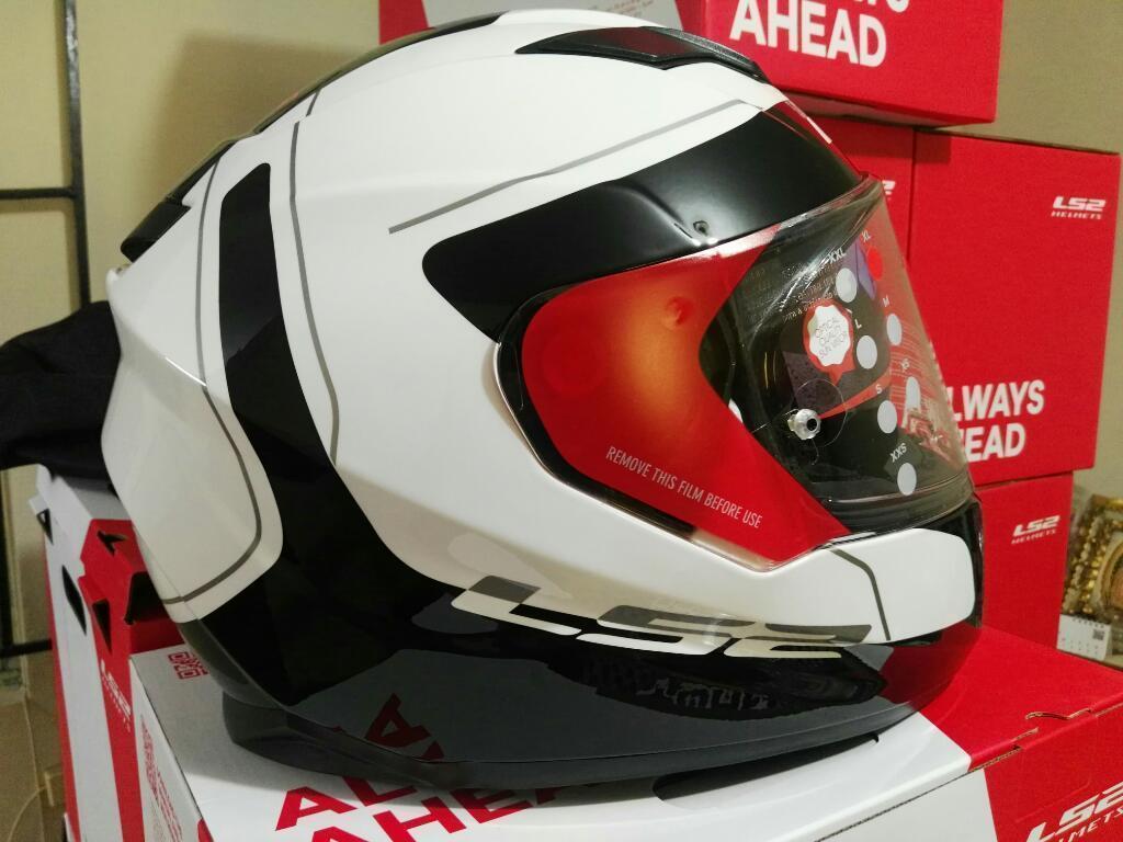 Casco Ls2 Lunar Doble Visor Certificado