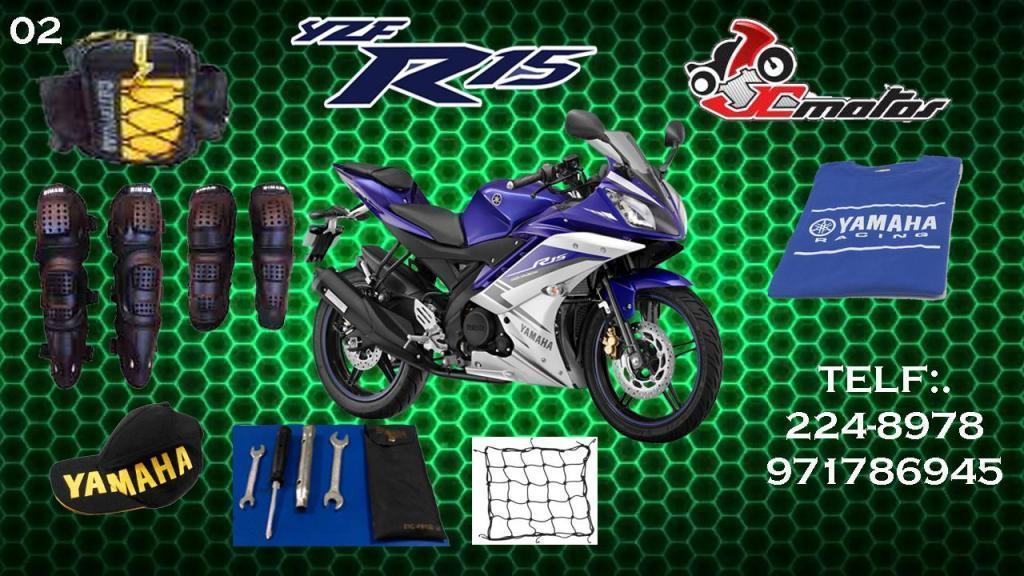 YAMAHA R15 AÑO FABRICION 2016