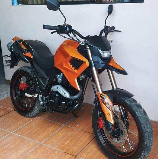 MOTO SUMO MODELO TEKKEN 250 AÑO 2015 VENDO POR OCASION