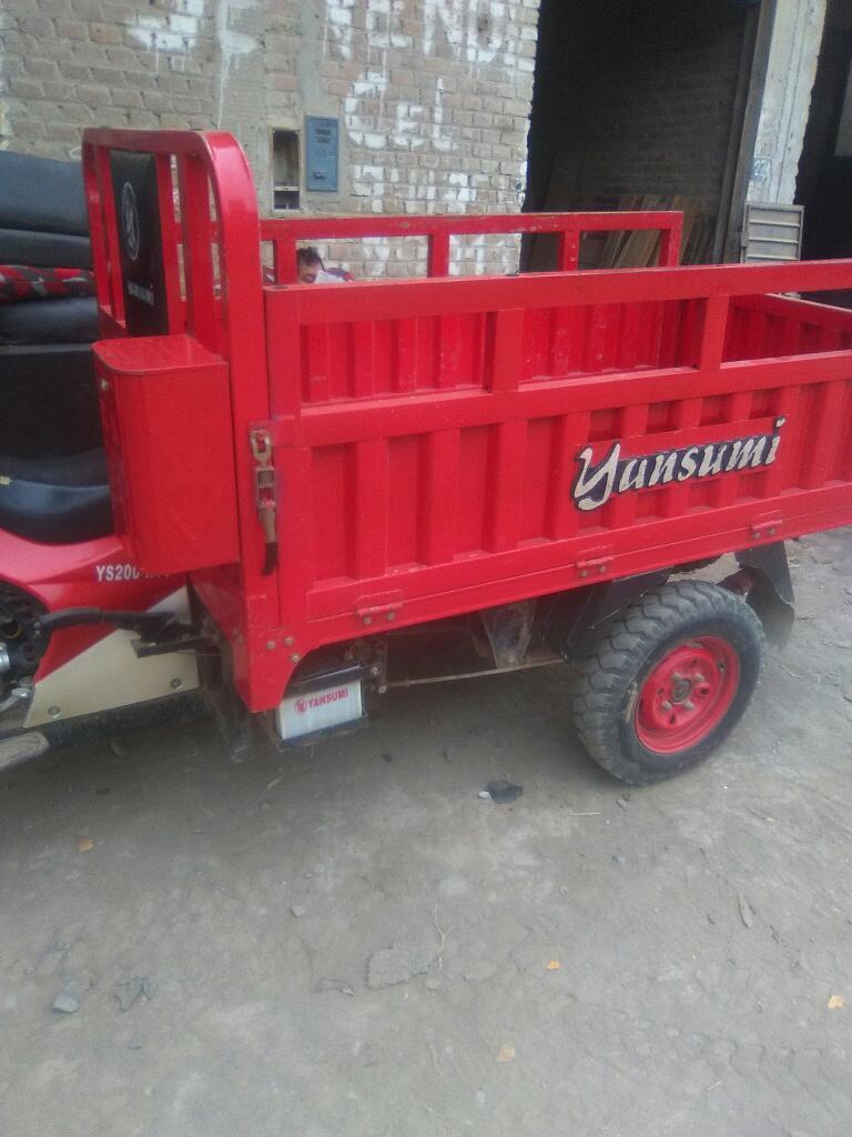 Vendo Moto Carguera Motor 200 Año 2014