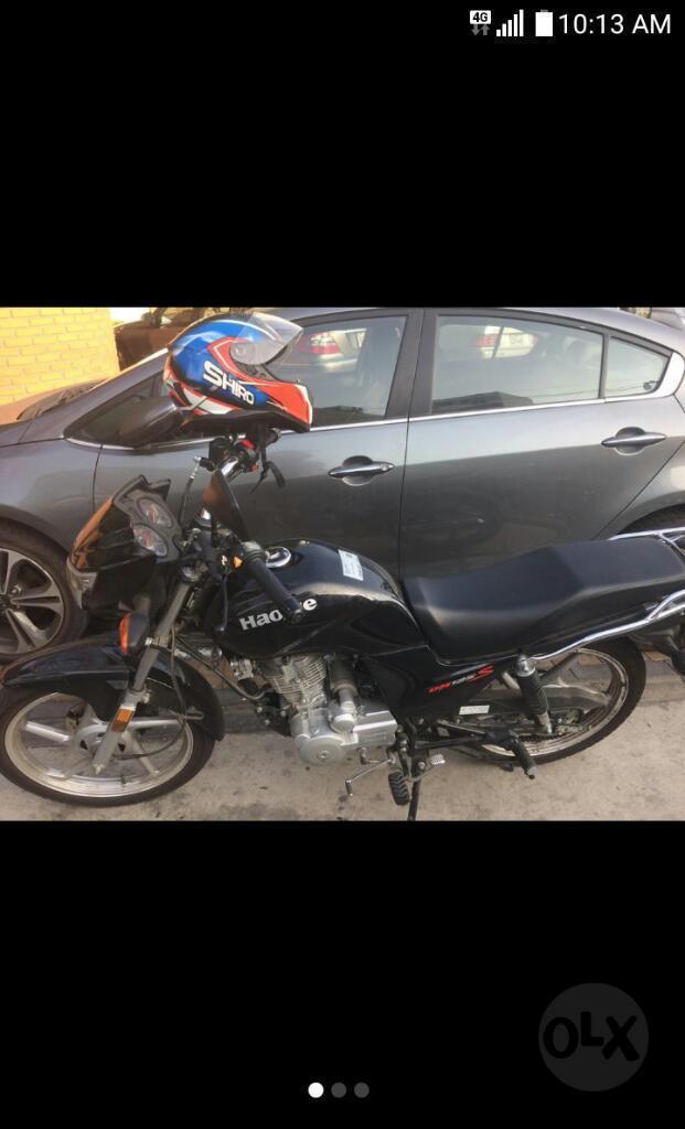 Vendo Moto Haojue Dm125 con 4000 Km