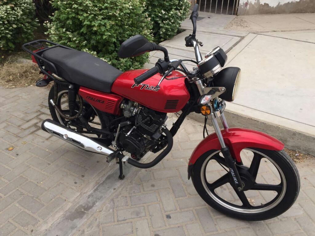 Vendo Moto Italika Ft 125