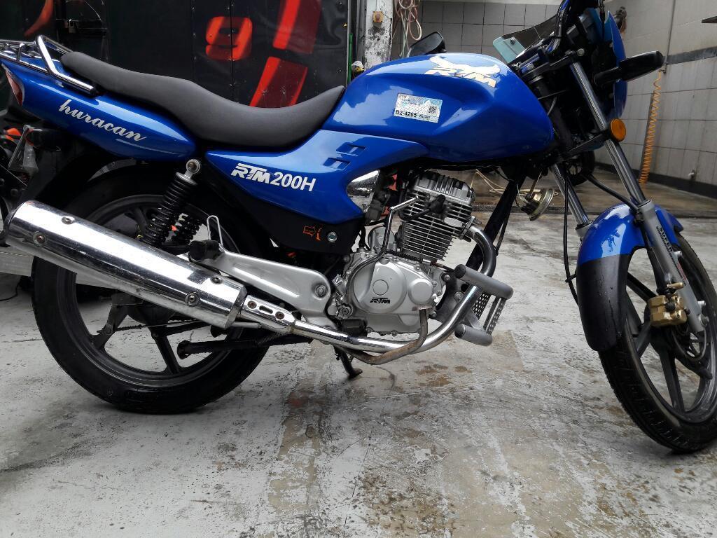 Vendo Moto Rtm Huracan 200