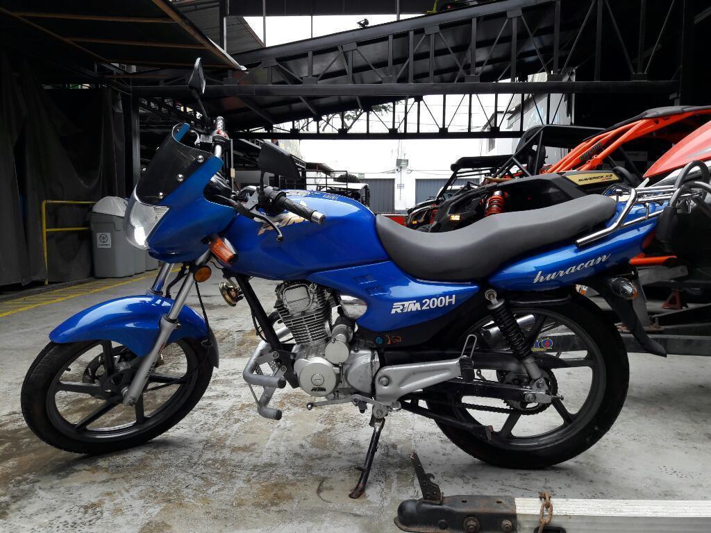 Vendo Moto Rtm Huracan 200