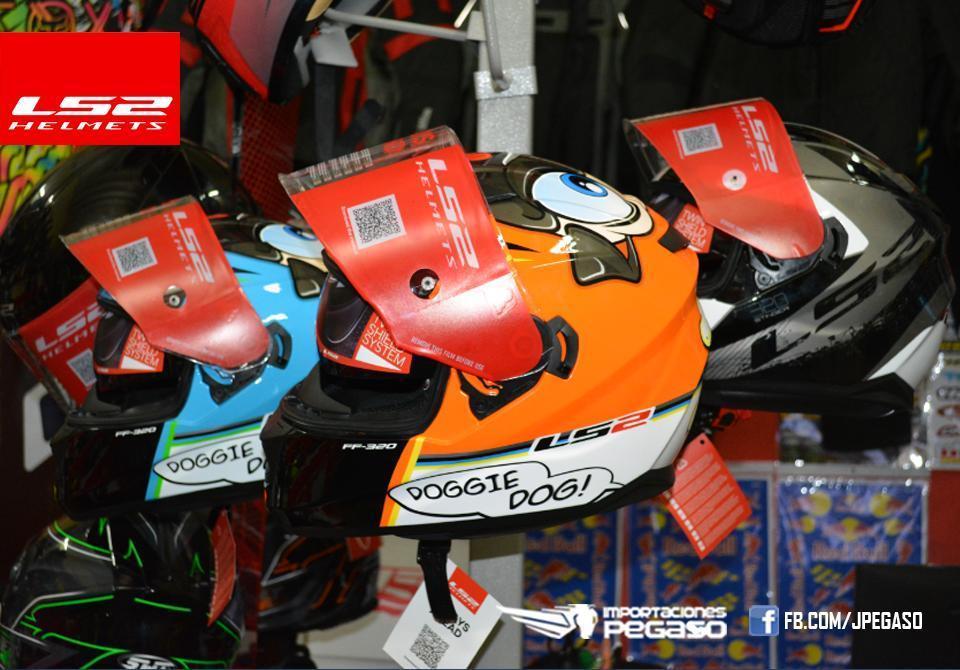 CASCO MOTO LS2 DOBLE VISOR DOGGIE CON PINLOCK GRATIS
