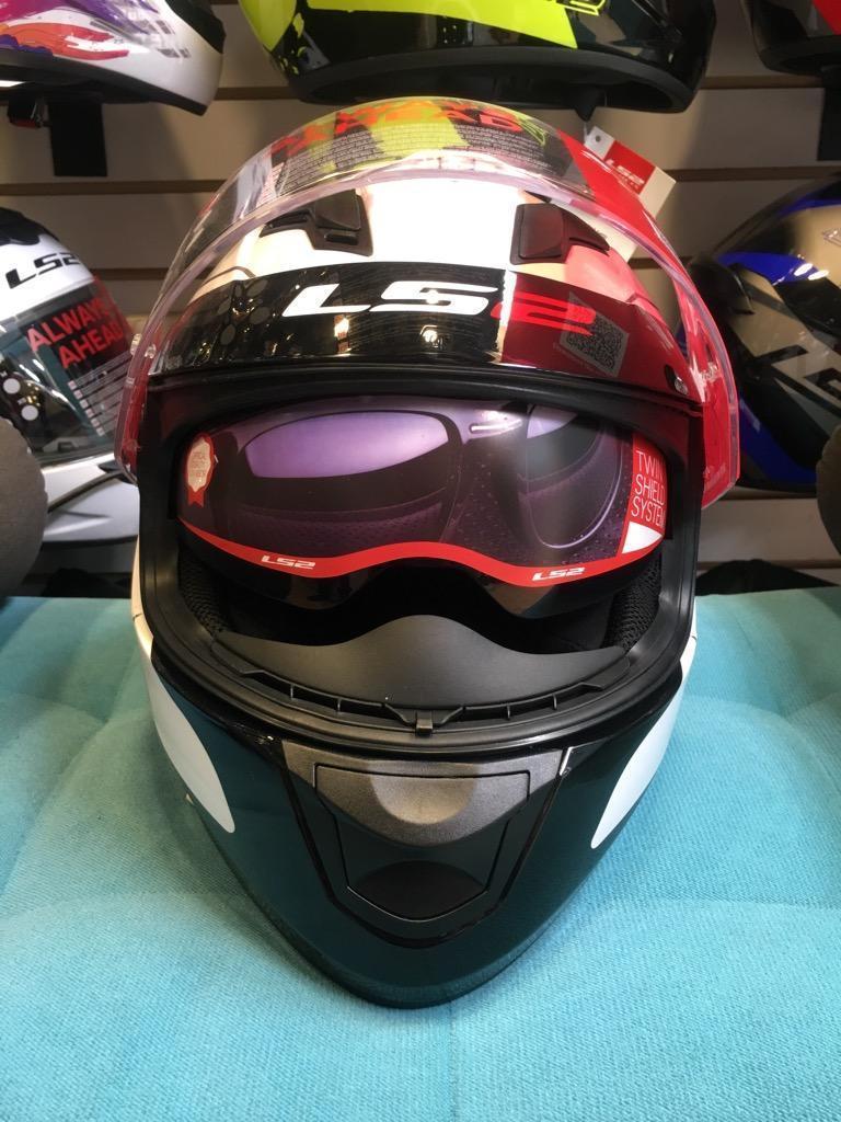 Casco Ls2 Modelo Lunar Doble Visor