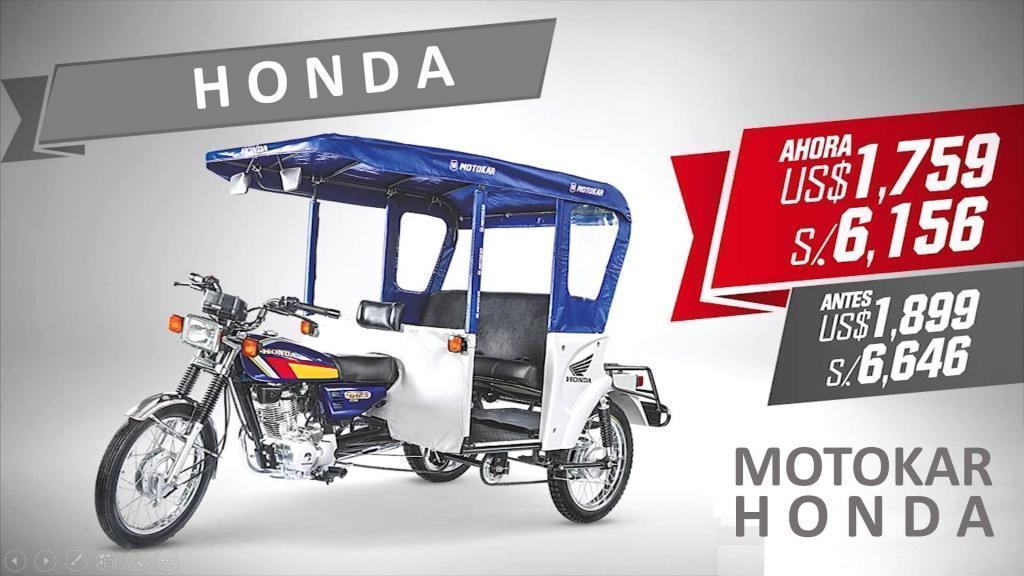 S/.3,125.00 DE OCASION EN_VENTA MI MOTO MOTOKAR HONDA CCG125