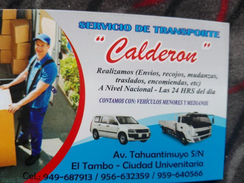 Transporte Calderón