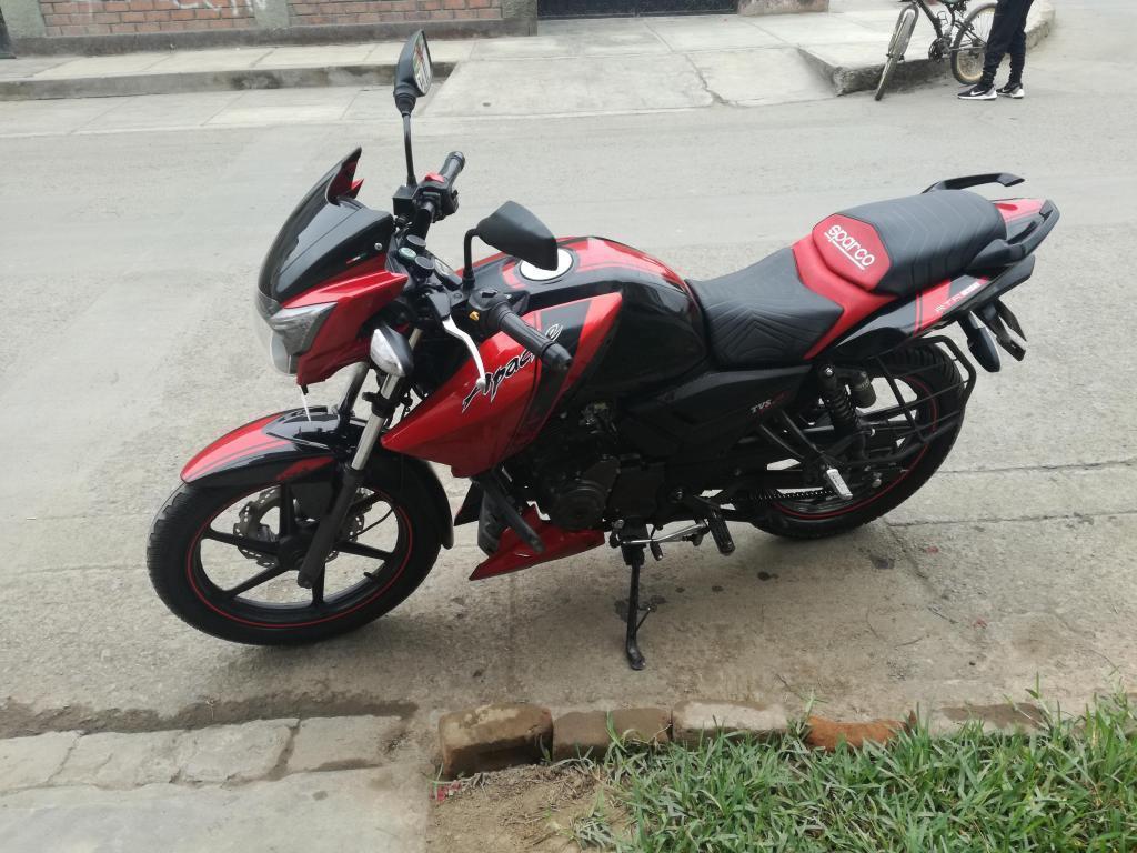 vendo moto apache 160 rtr