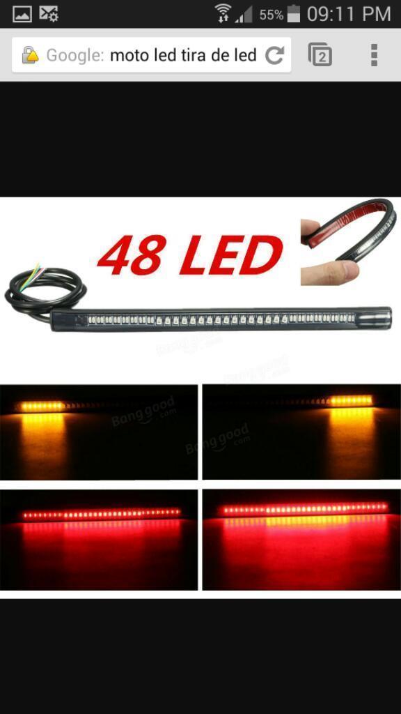 Luces Traseras Led Universal Moto