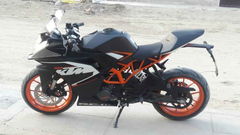 Moto Ktm Rc200