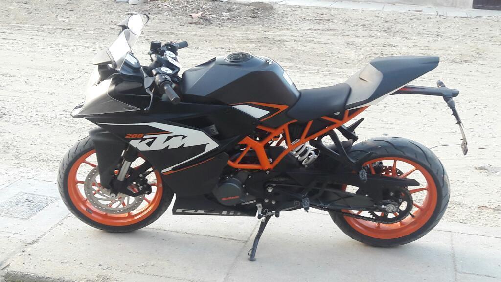 Moto Ktm Rc200