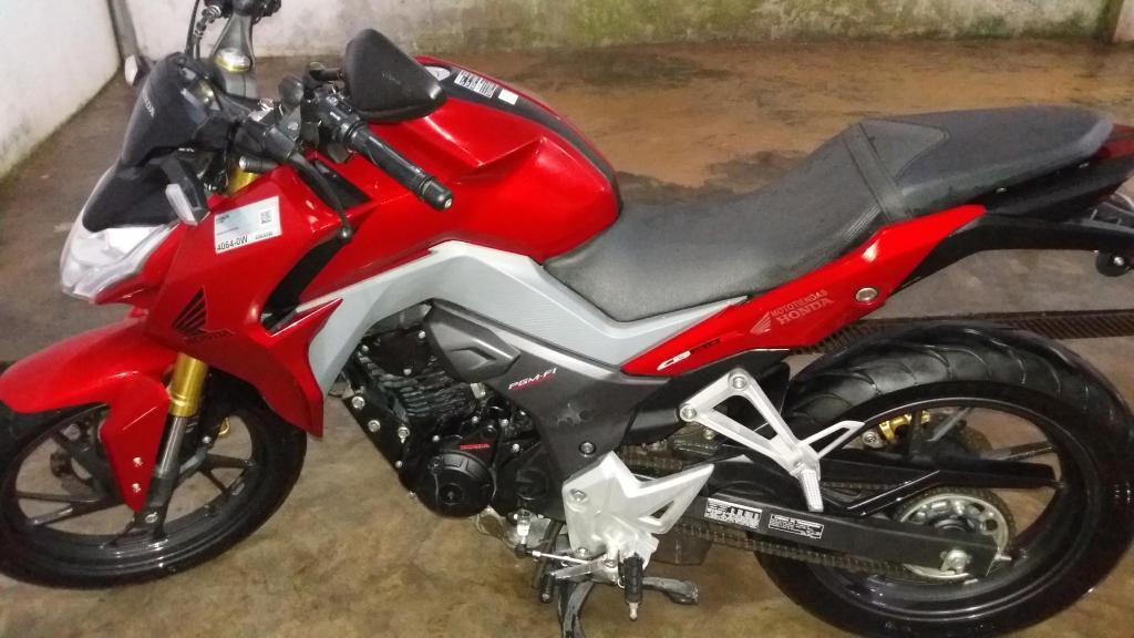 Moto lineal honda cbr 190 año 2016