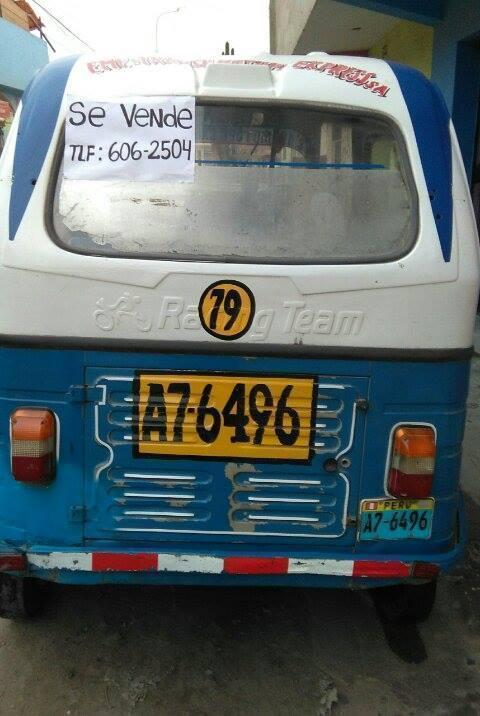 MOTO SE VENDE LLAMA: 993210807 comas JUNIO A JULIO