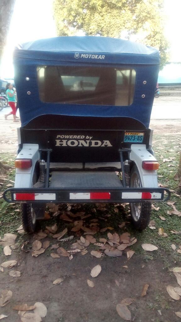 Se Vende Motokar Honda Año 2017 Papeles