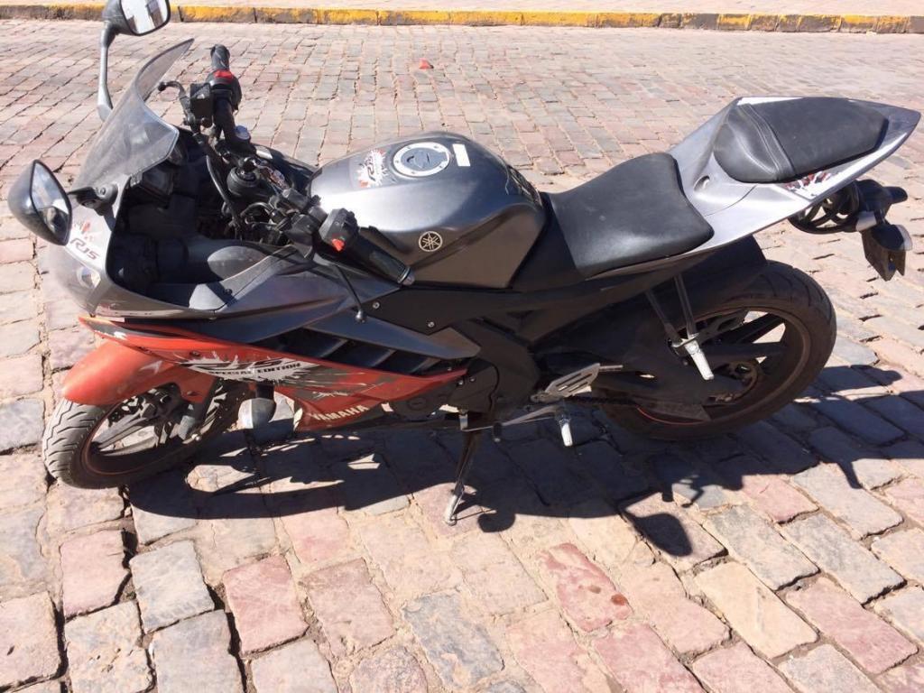 yamaha r15 2016 gris naranja