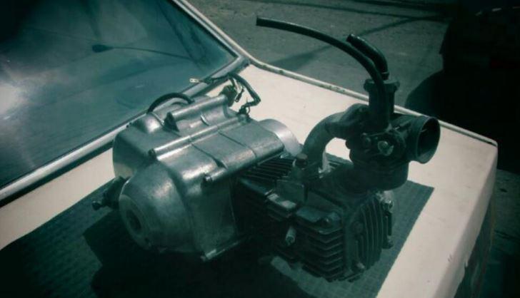Bicimoto O Moto, Motor Honda Original semiautomatico
