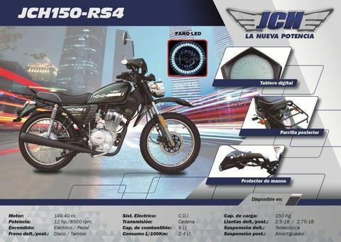 Motocicleta Marca Jch Modelo Rs4 150cc