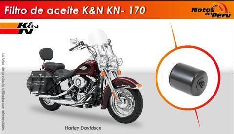 Filtro de aceite kN para Harley Davidson