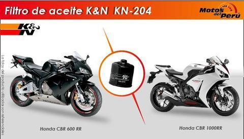 Filtro de aceite KN para Honda CBR 600 Y CBR 1000