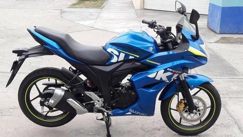 ►SUZUKI GIXXER SF 150►MODELO 2017 ►SOAT AGOSTO 2017 ►GARANTIA VIGENTE►730 KM►ALARMA POSITRON CON TRABAGAS