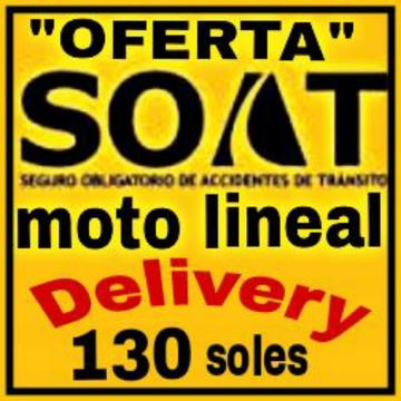 Soat Moto Lineal 130 La Positiva