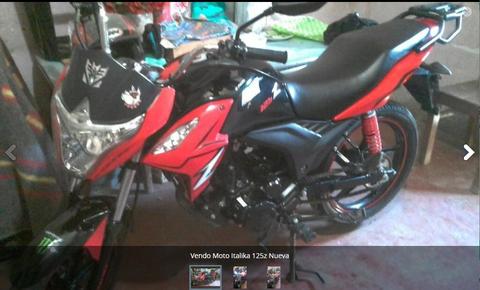 ITALIKA 125Z SEMINUEVA SALE POR QUE SALE