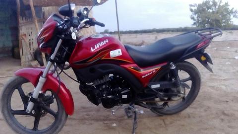 Vendo Moto Lifan 125 Año2017