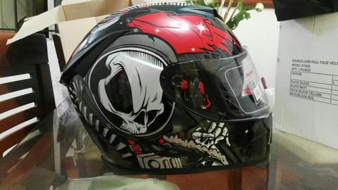 Casco Doble Visor Certificado Xl