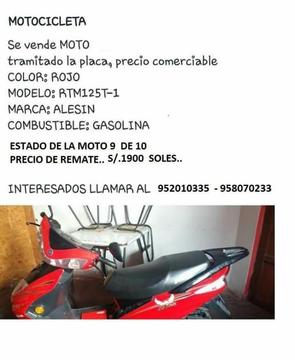 Vendo Moto