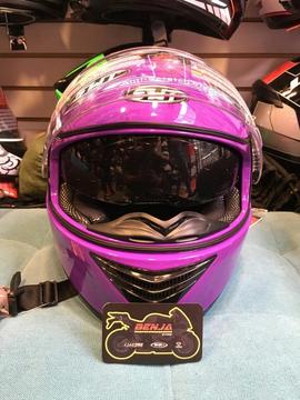 Casco Swift Mujer Doble Visor