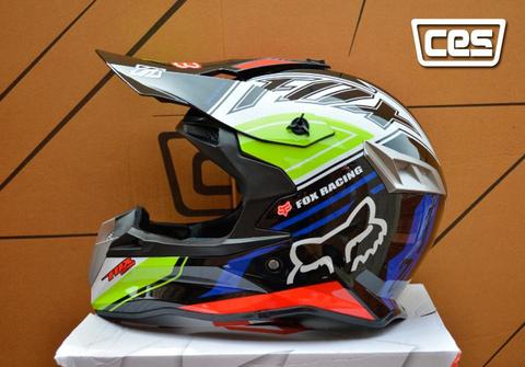 CASCO MOTOCROSS CES FXRACING EDICION LIMITADA CERTIFICADO DOT NUEVOS