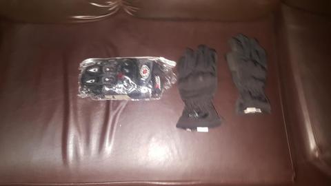vendo guantes para motocicleta