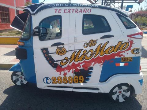 Vendo Moto Taxi Año 2017