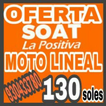 S.o.a.t Moto para Lineal Delivery 2017