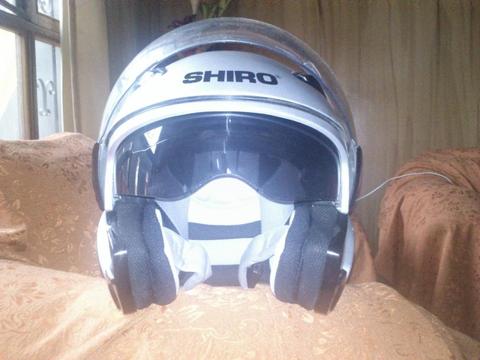 casco moto shiro certificado talla L