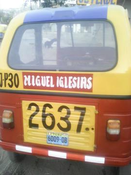 Vendo Motptaxi Bajaj 2008 2tiempos 3000