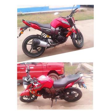 MOTO YAMAHA FZ16 AÑO 2014/ EN BUEN ESTADO/0 PAPELETAS LLAMAR 940275964