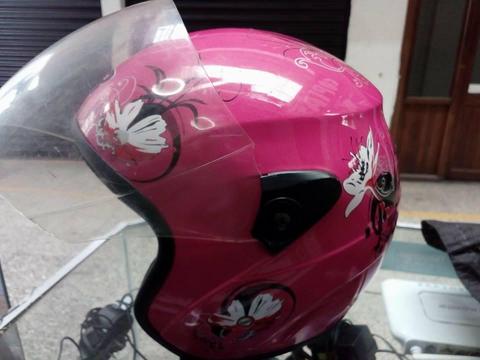 casco de moto mujer