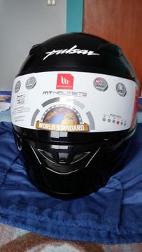 Vendo casco MT HELMETS con el nombre de Pulsar