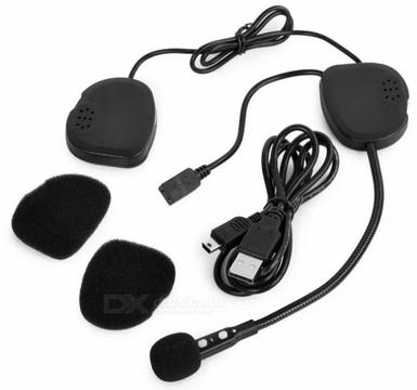 Hansfree Bluetooth Kit de casco de motocicletaAuricular Teléfono GPS MP3