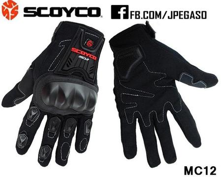 GUANTES MOTO SCOYCO MC12 CON PROTECCIÓN