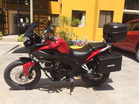 Moto / marca Zongshen / modelo rx3 año 2014 único dueño, Km 7000