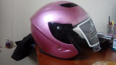 Casco para Moto Mujer