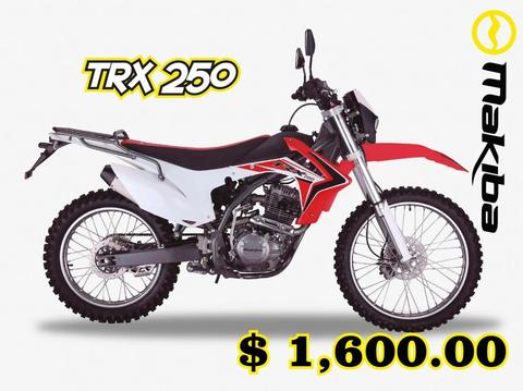 Motocicleta Cross MAKIBA TRX 250 L